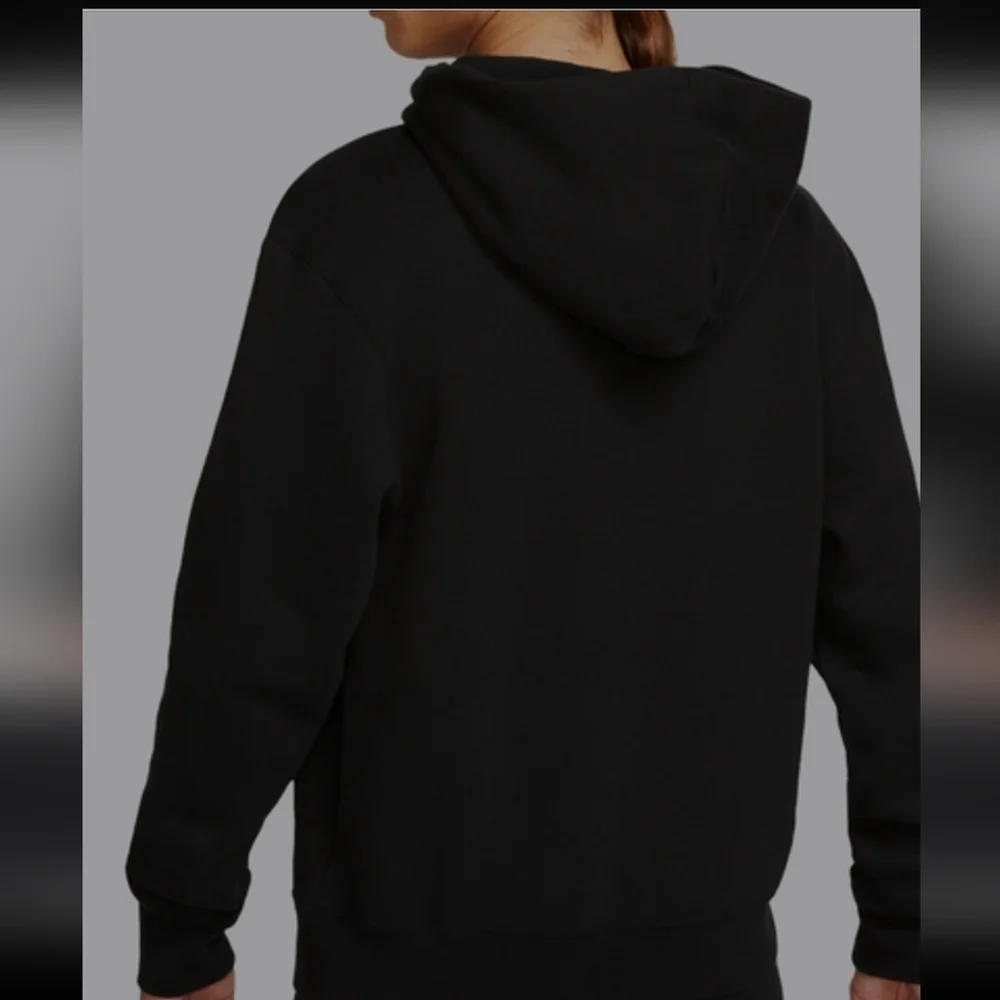 Nike Men's Air Jordan Jumpman Logo Pullover Hoodie Black Medium like new